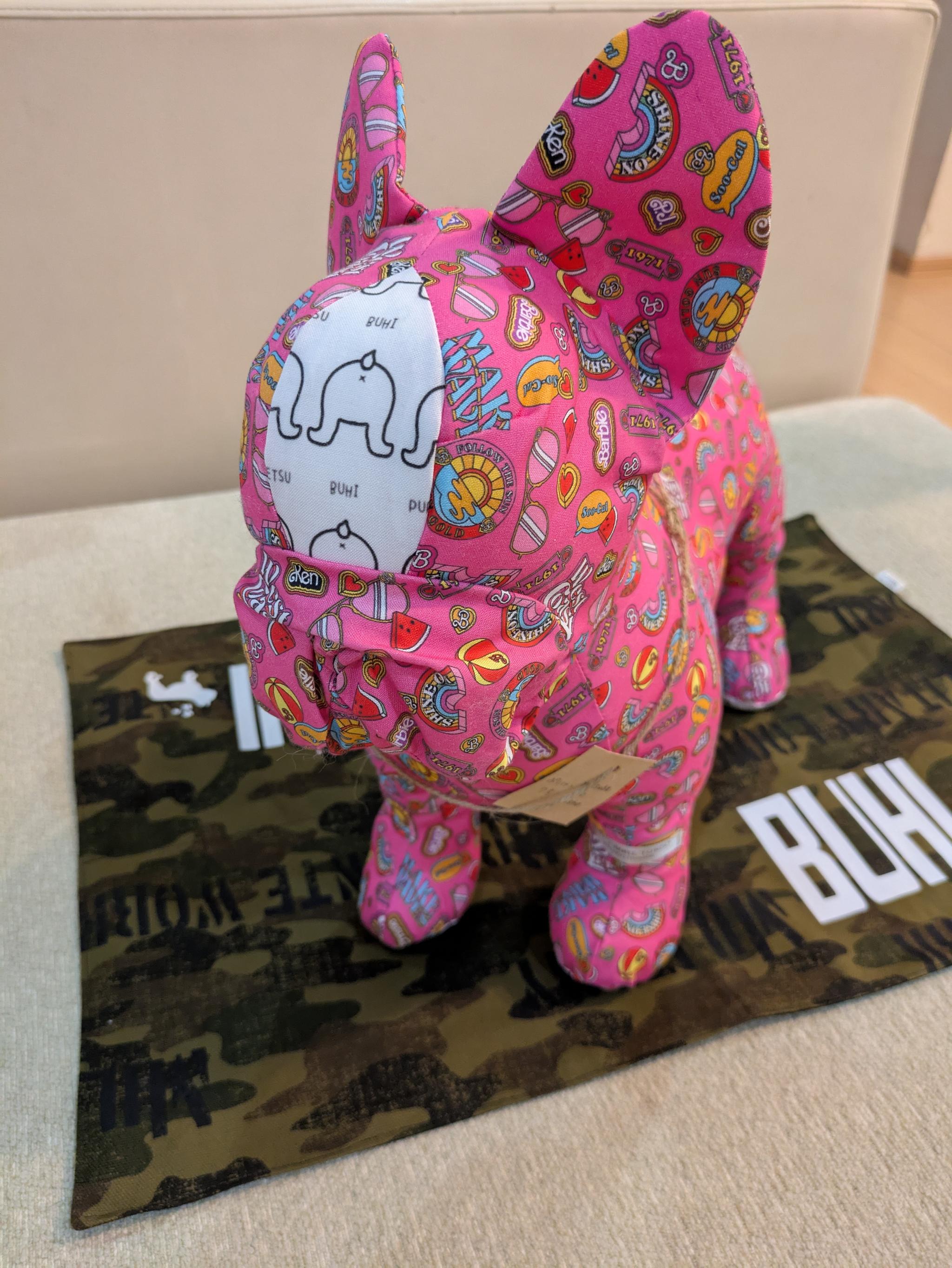 BUHIの文字がかっこよ！カフェマット(^^)